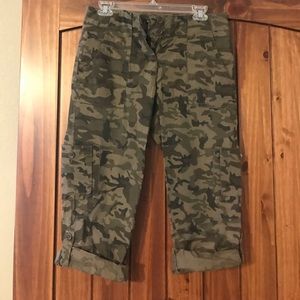 Camo Capri Pants
